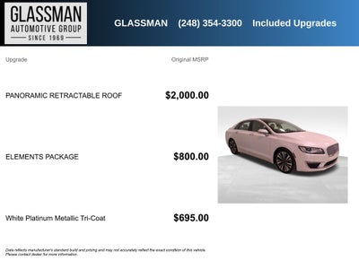 2020 Lincoln MKZ Hybrid Reserve