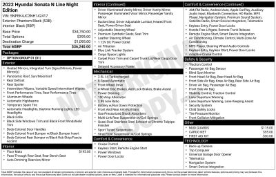 2022 Hyundai Sonata N Line