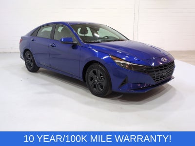 2023 Hyundai Elantra Hybrid Blue