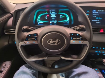 2025 Hyundai Elantra Hybrid Blue