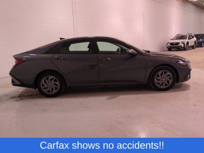 2025 Hyundai Elantra Hybrid Blue