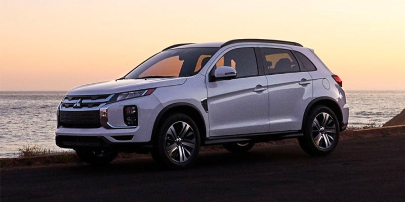 2024 Mitsubishi Outlander Sport SUV angled view