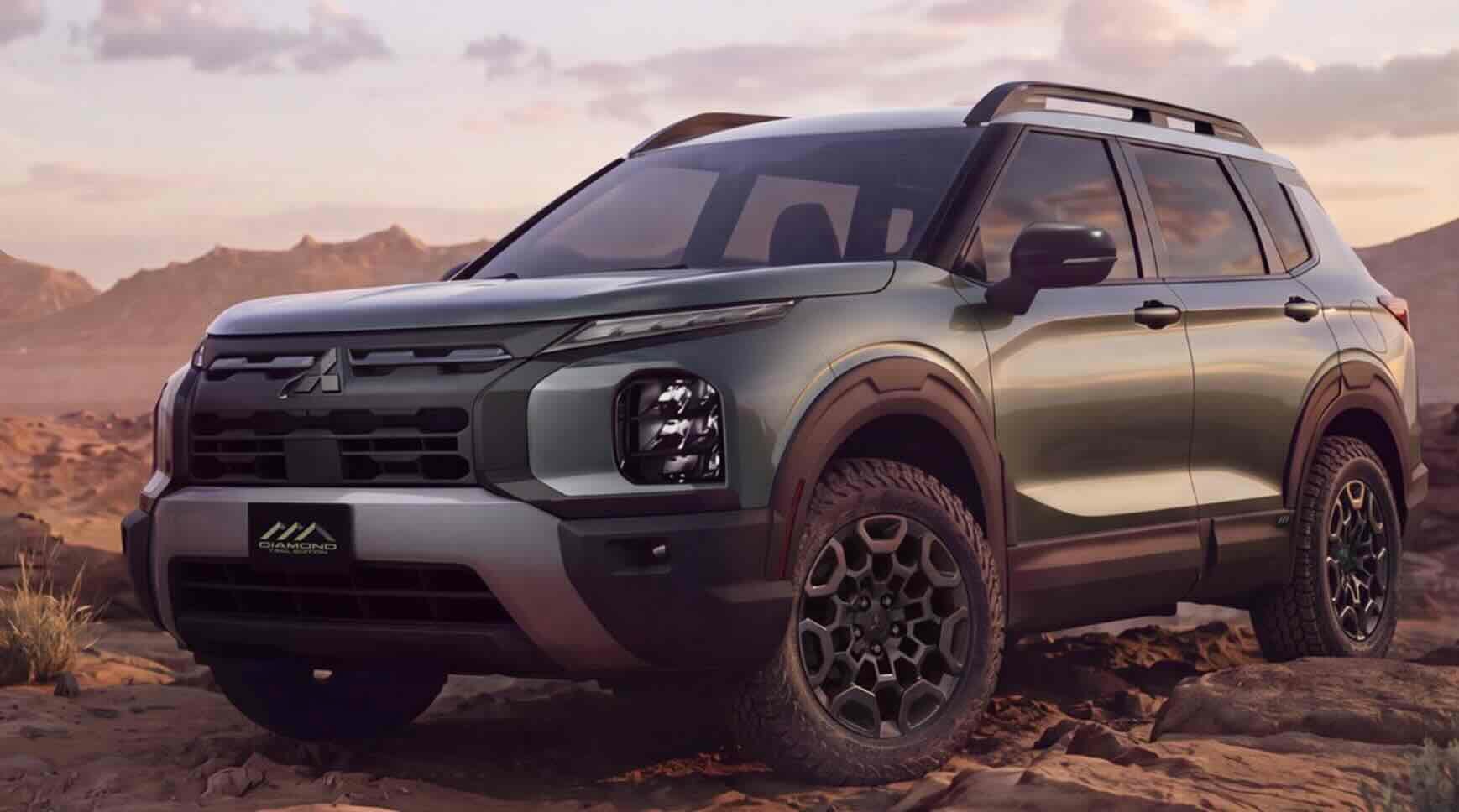 2028 Mitsubishi Outlander Diamond Trail Edition Preview GLASSMAN