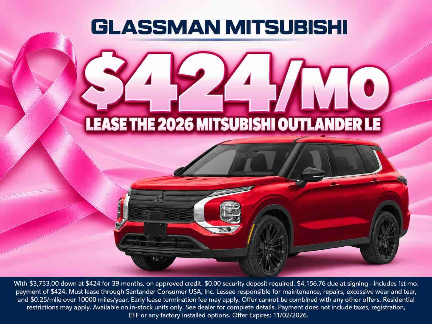 OCT outlander lease